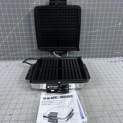 Black & Decker Waffle Iron