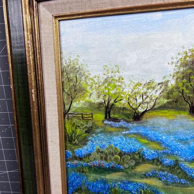 Original Oil Painting on Board by Alma Martin Dated 1976 