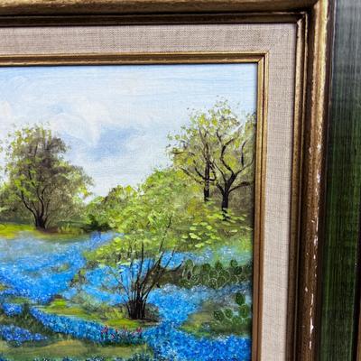 Original Oil Painting on Board by Alma Martin Dated 1976 