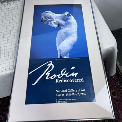 Framed Poster of National Gallery of Art 1982 