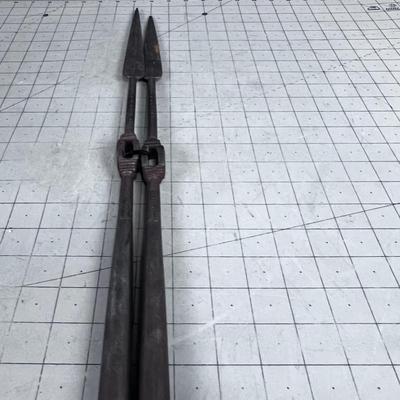 Pair of Hand Forged Spear Tips 