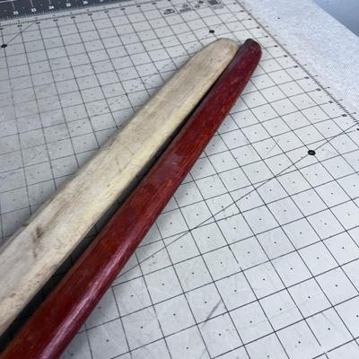 2 Wood Swords; Katana Shapes and another Broad 