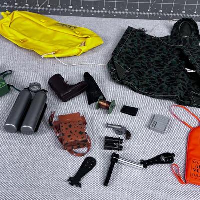 GI JOE Clothing and Accessories (great Lot)