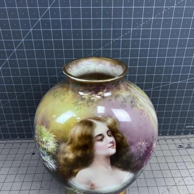 KPM Vase BEAUTIFUL Germany Hand Painted Porcelain