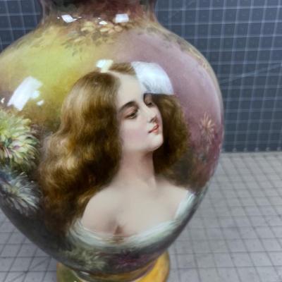 KPM Vase BEAUTIFUL Germany Hand Painted Porcelain