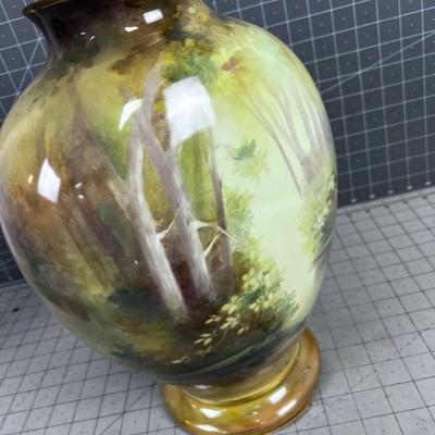 KPM Vase BEAUTIFUL Germany Hand Painted Porcelain
