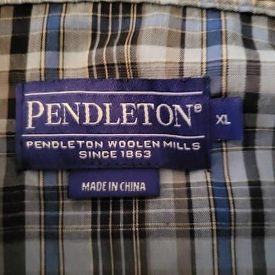 Two Men's Pendleton Shirts Size XL