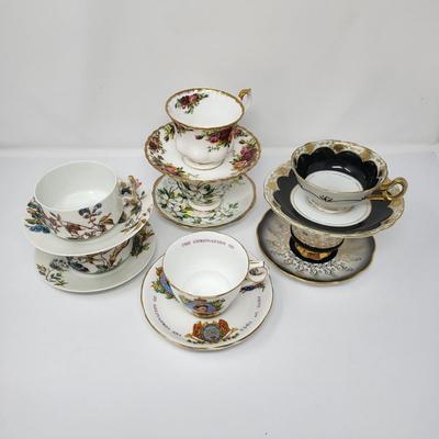 Fine Bone China Tea Cups & Saucers Royal Albert + More