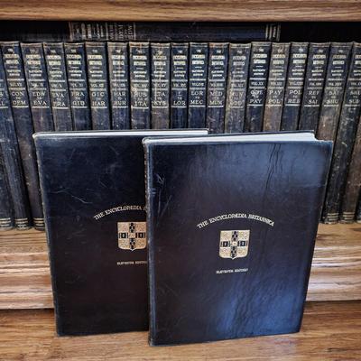 1910-11 Leather-bound Encyclopedia Britannica 29 Vol
