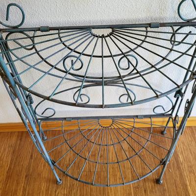 Various Phones & Collapsible Iron Shelf