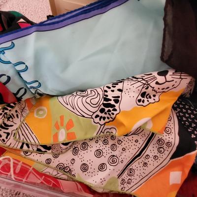 Massive Variety Vintage Scarves