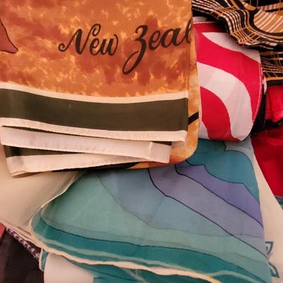 Massive Variety Vintage Scarves