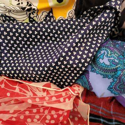 Massive Variety Vintage Scarves