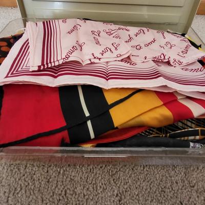 Massive Variety Vintage Scarves