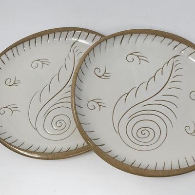 Stoneware Pottery Plates & Bowls