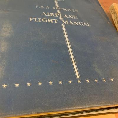Vintage Flight Manuals Lot