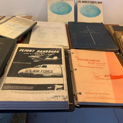 Vintage Flight Manuals Lot