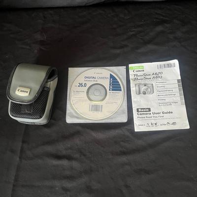 Canon Powershot A610 Digital Camera & Omni Scan Scanner (LR-MG)