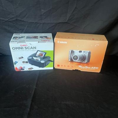 Canon Powershot A610 Digital Camera & Omni Scan Scanner (LR-MG)