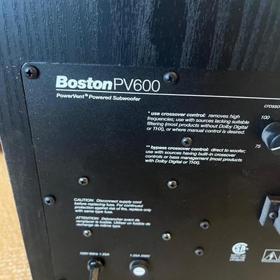 Boston Powered Sub Woofer & Speakers (LR-MG)