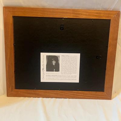 Georgia O’Keeffe & Al Chapman Framed Southwestern Art (LR-MG)