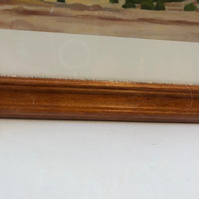 Georgia O’Keeffe & Al Chapman Framed Southwestern Art (LR-MG)