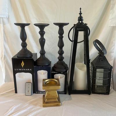 Candle Holders & Battery Powered Candles (LR-MG)