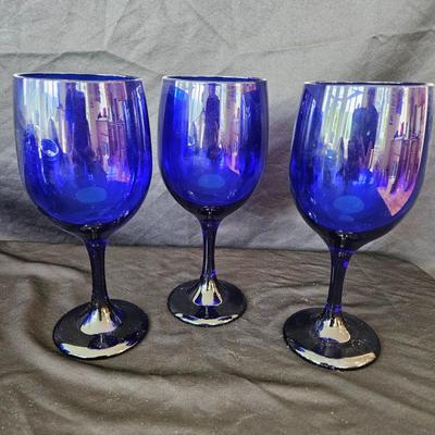 Yellow and Cobalt Blue Kitchen Decor (K-DW)