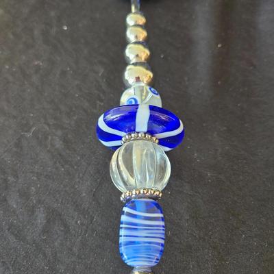 Yellow and Cobalt Blue Kitchen Decor (K-DW)