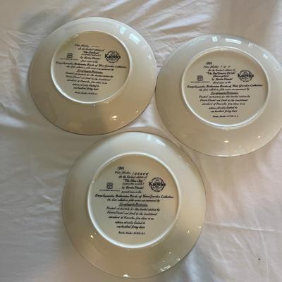 Framed Bird Art & Knowles Collectible Plates (E-MG)