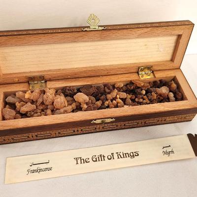 Lot #5 Inlaid Frankincense and Myrrh Box - Biblical