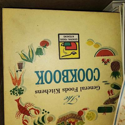 Large box of cookbooks