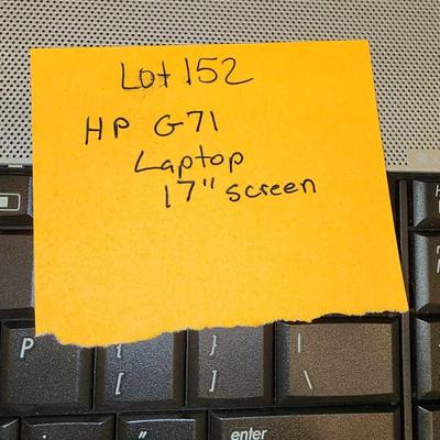 HP G71 Laptop with 17 inch screen