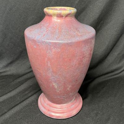 Roseville Matte purple vase