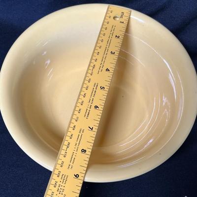 Fiesta yellow mixing bowl