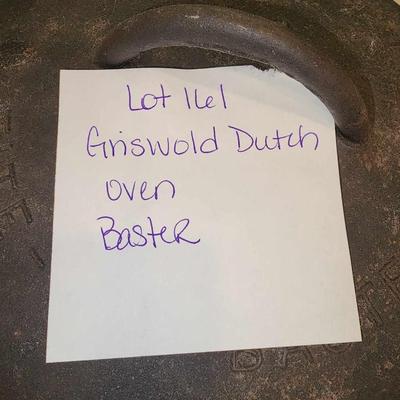Griswold Dutch Oven Baster