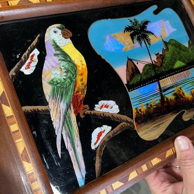 Butterfly wings tray