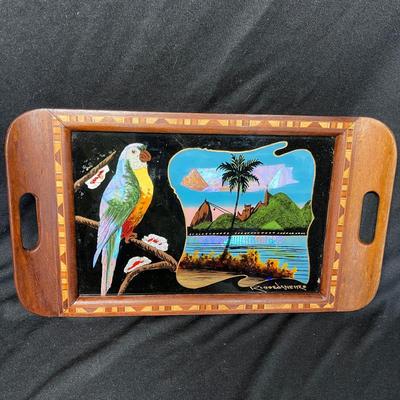 Butterfly wings tray