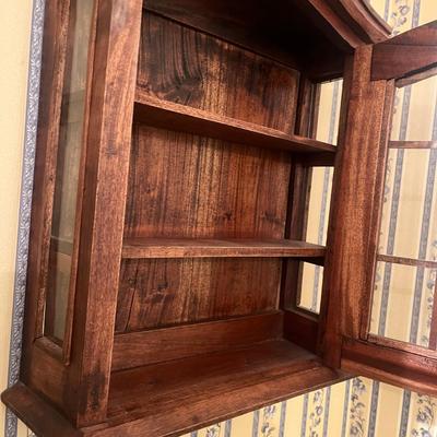 Wood & Glass Cabinet (E-MG)