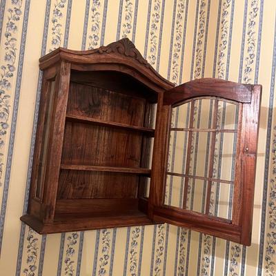 Wood & Glass Cabinet (E-MG)