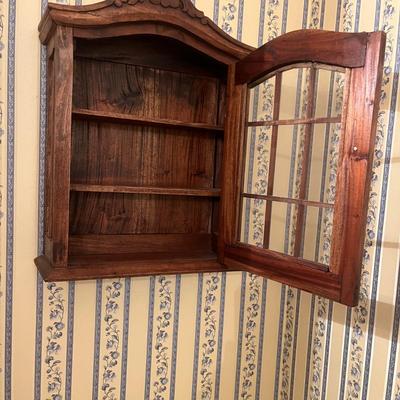 Wood & Glass Cabinet (E-MG)