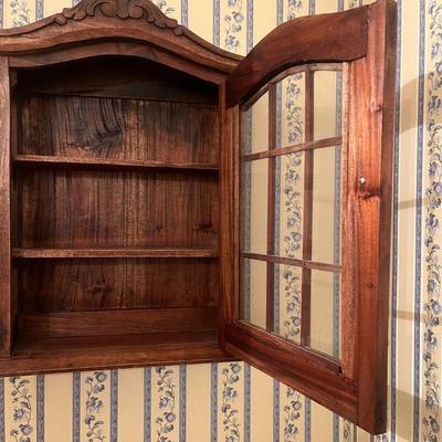 Wood & Glass Cabinet (E-MG)