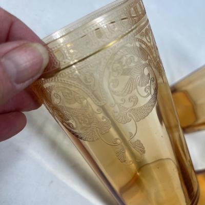Cambridge Amber Drink set