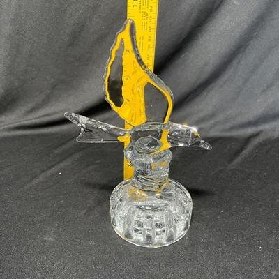 Cambridge Glass flower frog