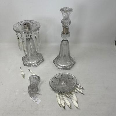 Heisey Ridgleigh Candle lustres