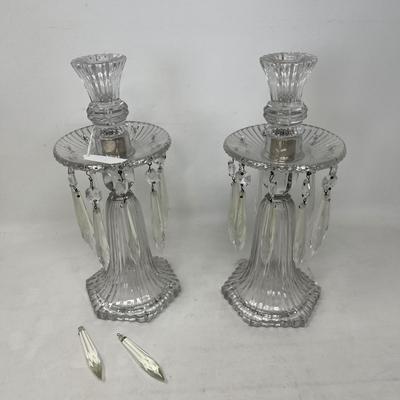 Heisey Ridgleigh Candle lustres