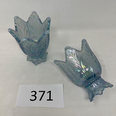 Fenton Carnival candles