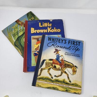 Vintage 1940's Children's Hardback Books (3)