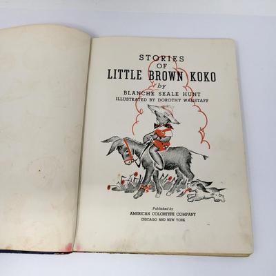 Vintage 1940's Children's Hardback Books (3)