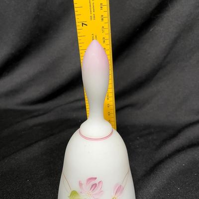 Fenton satin glass bell